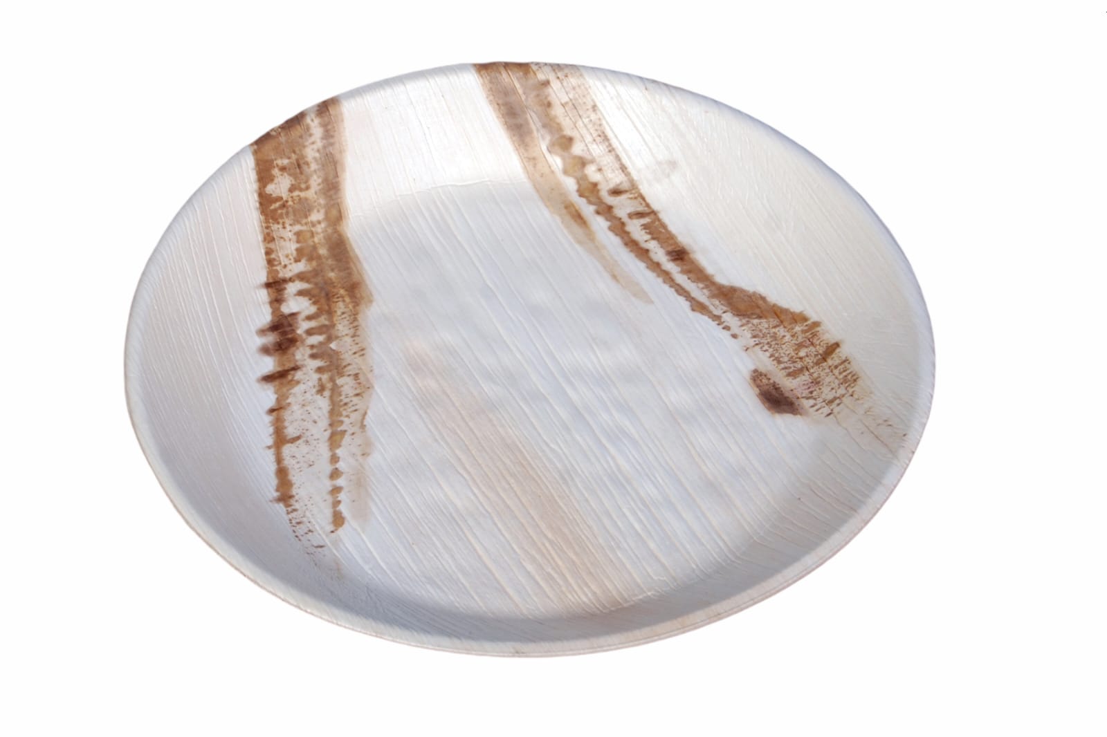 10 inch round palm leaf plate