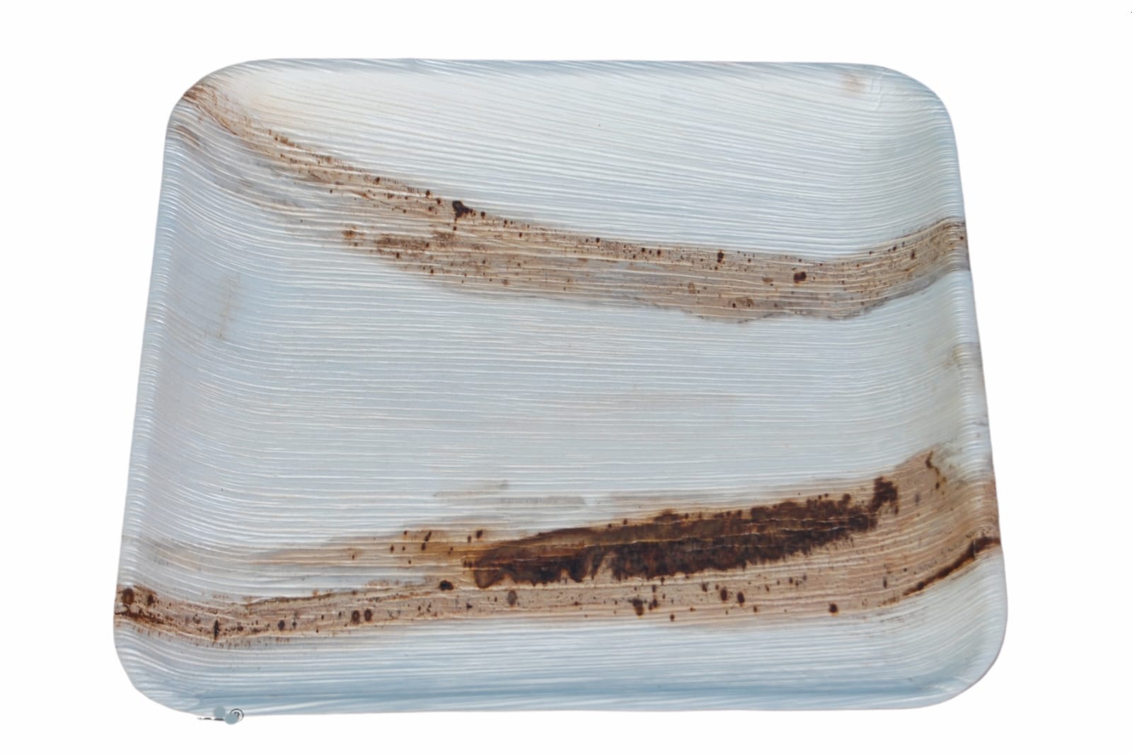 10 inch square palm leaf plate